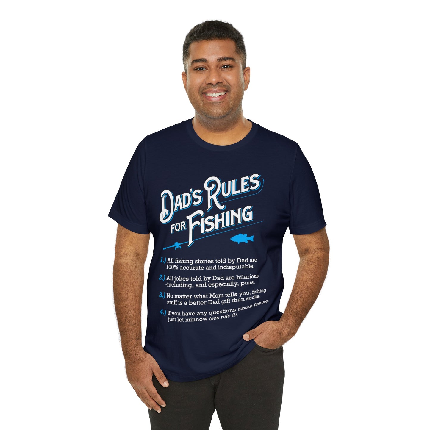 Dad's Rules for Fishing T Shirt
