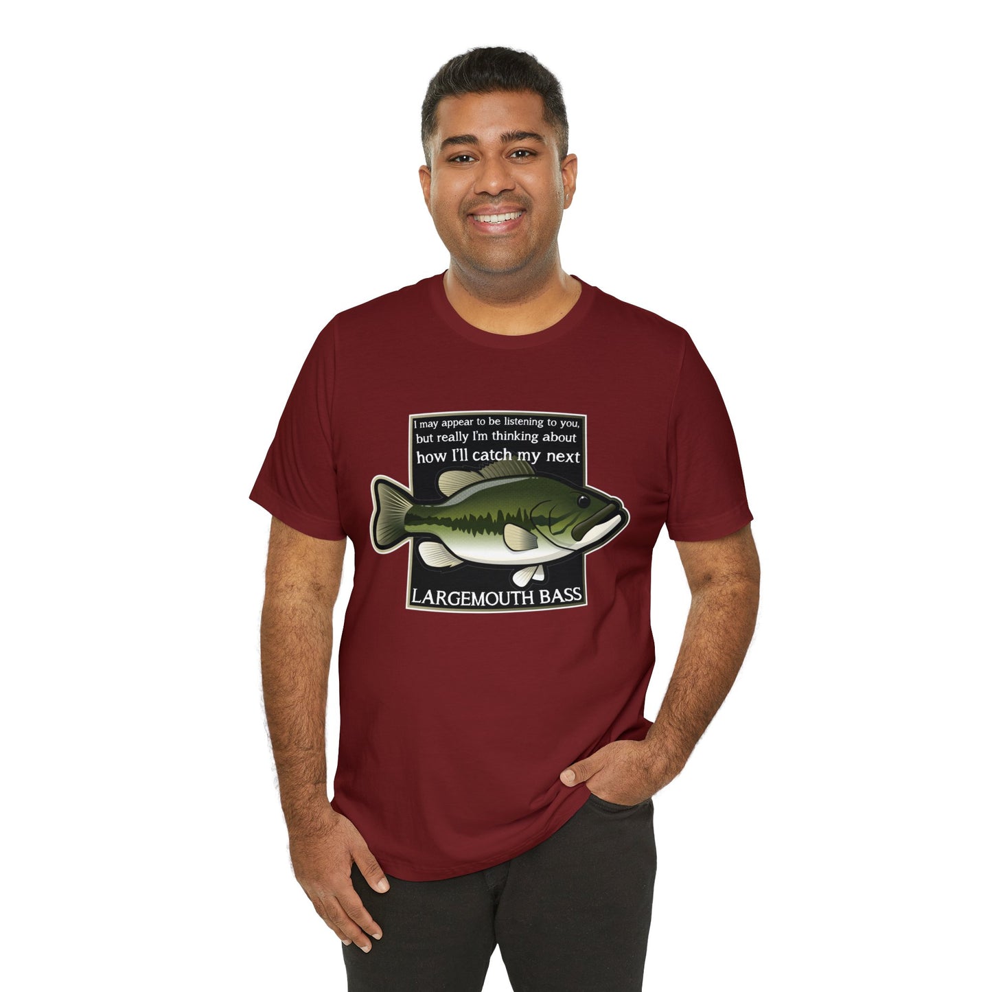 "Not Listening" Largemouth Bass Fishing T Shirt