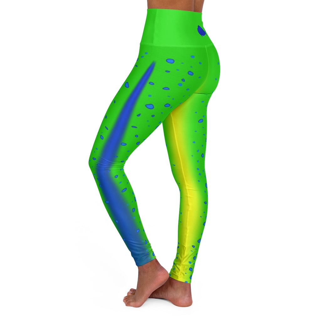 Mahi Mahi Women's Performance High-Waisted Yoga Leggings