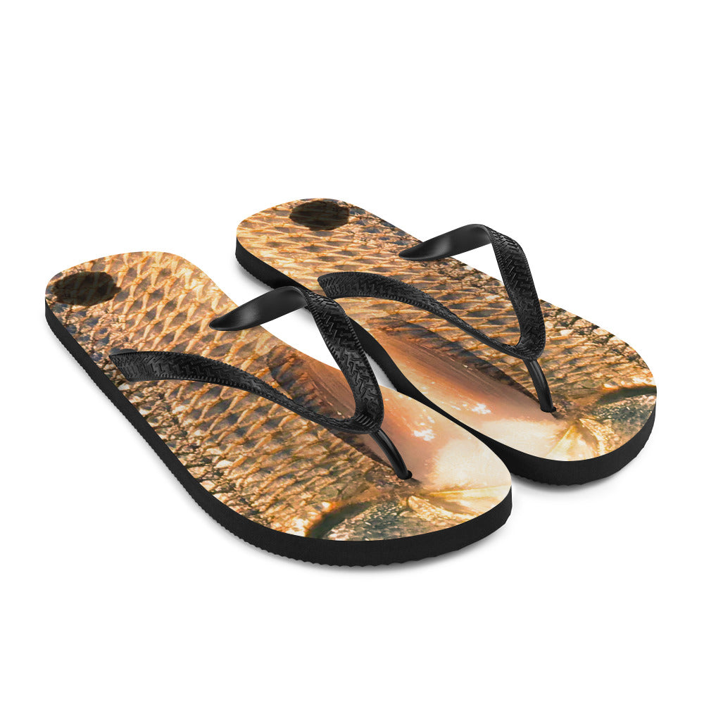 Real Redfish Flip Flops