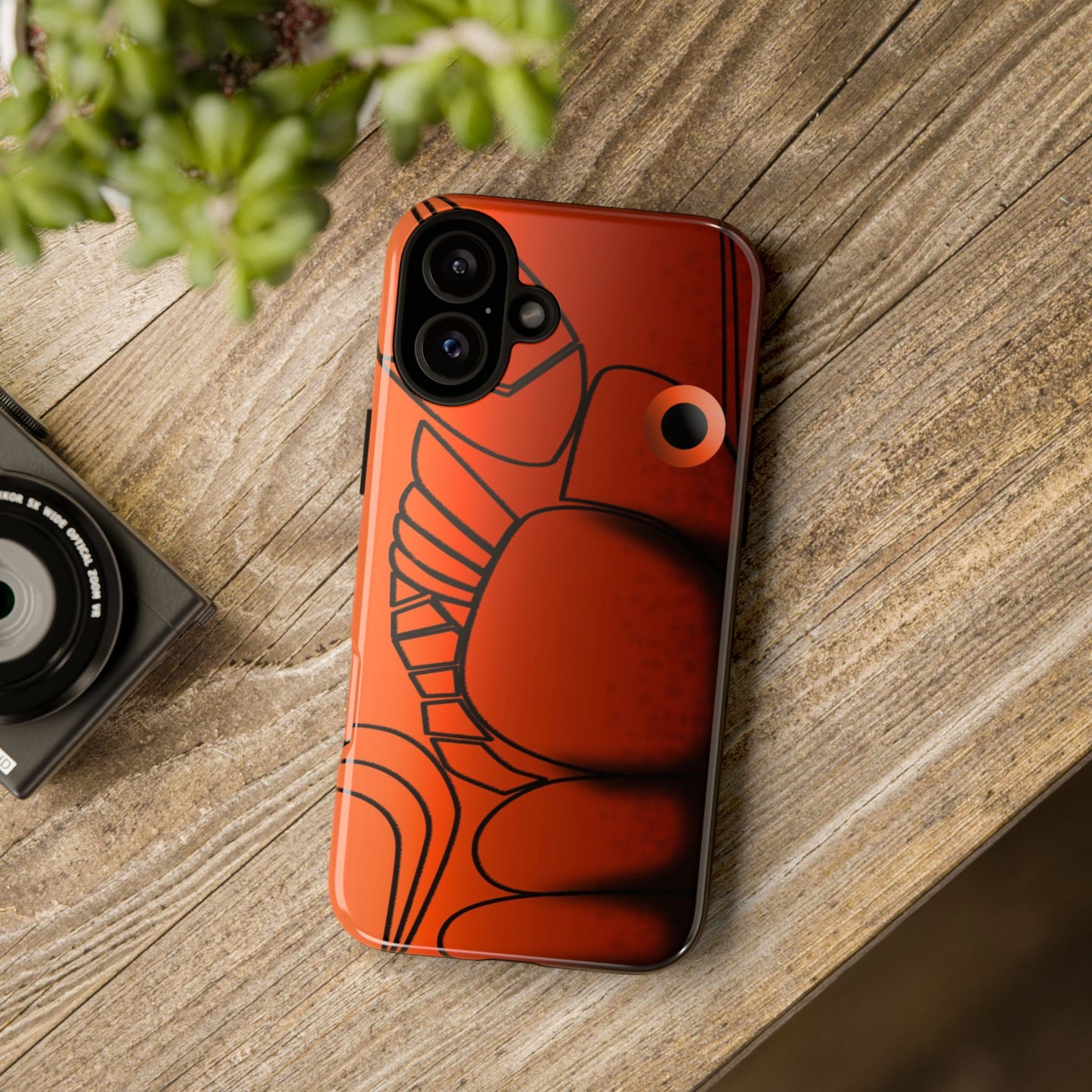 Red Texas Craw Phone Case