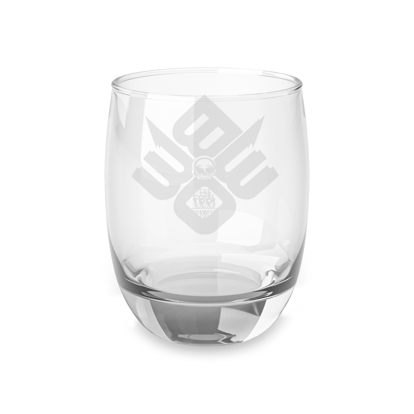 Etched Skull & Cross Swords Whiskey Glass — Engraved Rocks Tumbler for Men, Groomsmen & Father’s Day