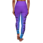 Firetiger Purple Women's Performance High-Waisted Yoga Leggings