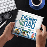 PERSONALIZED Fishing Dad Acrylic Block